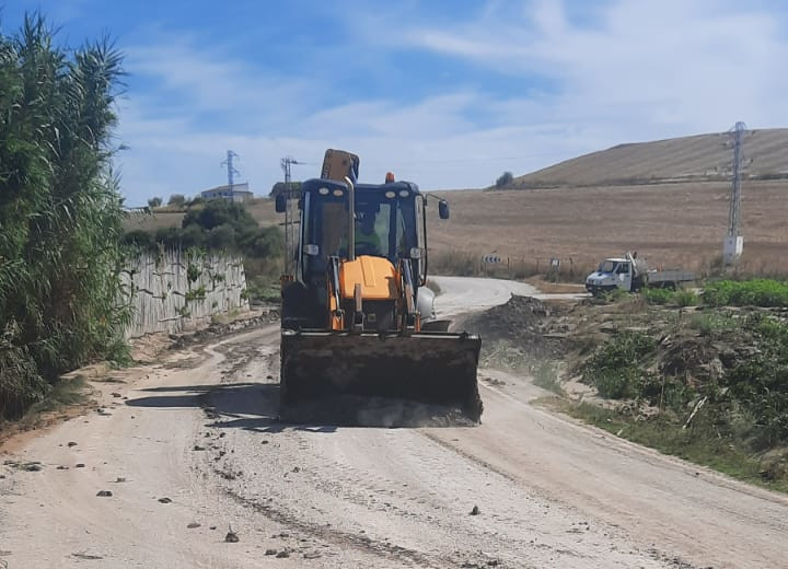 reparación carretera