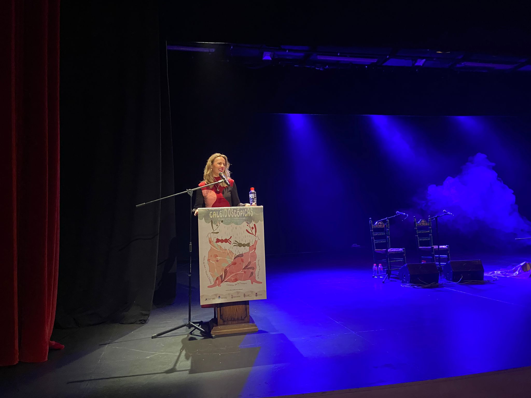 Vanesa Beltrán interviene en la inauguración de Caleidoscópicas