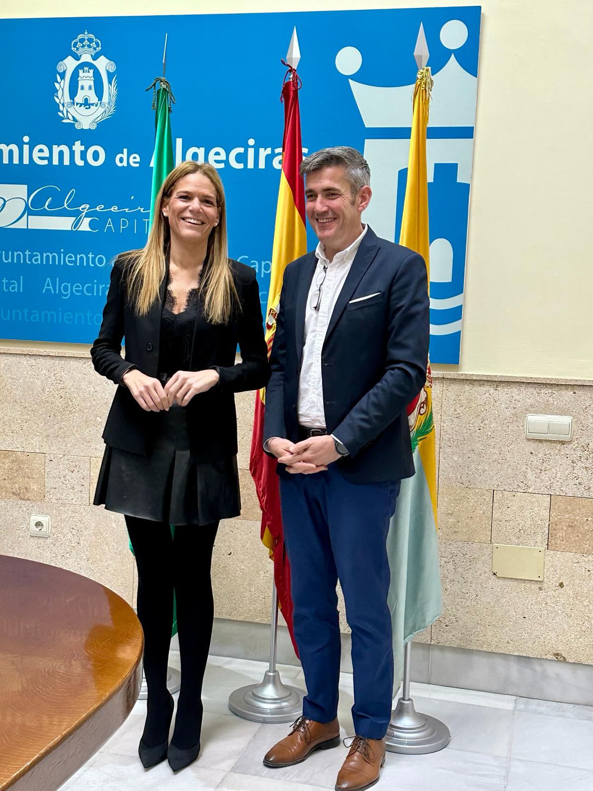 Sebastian Hidalgo con Maria Solanes