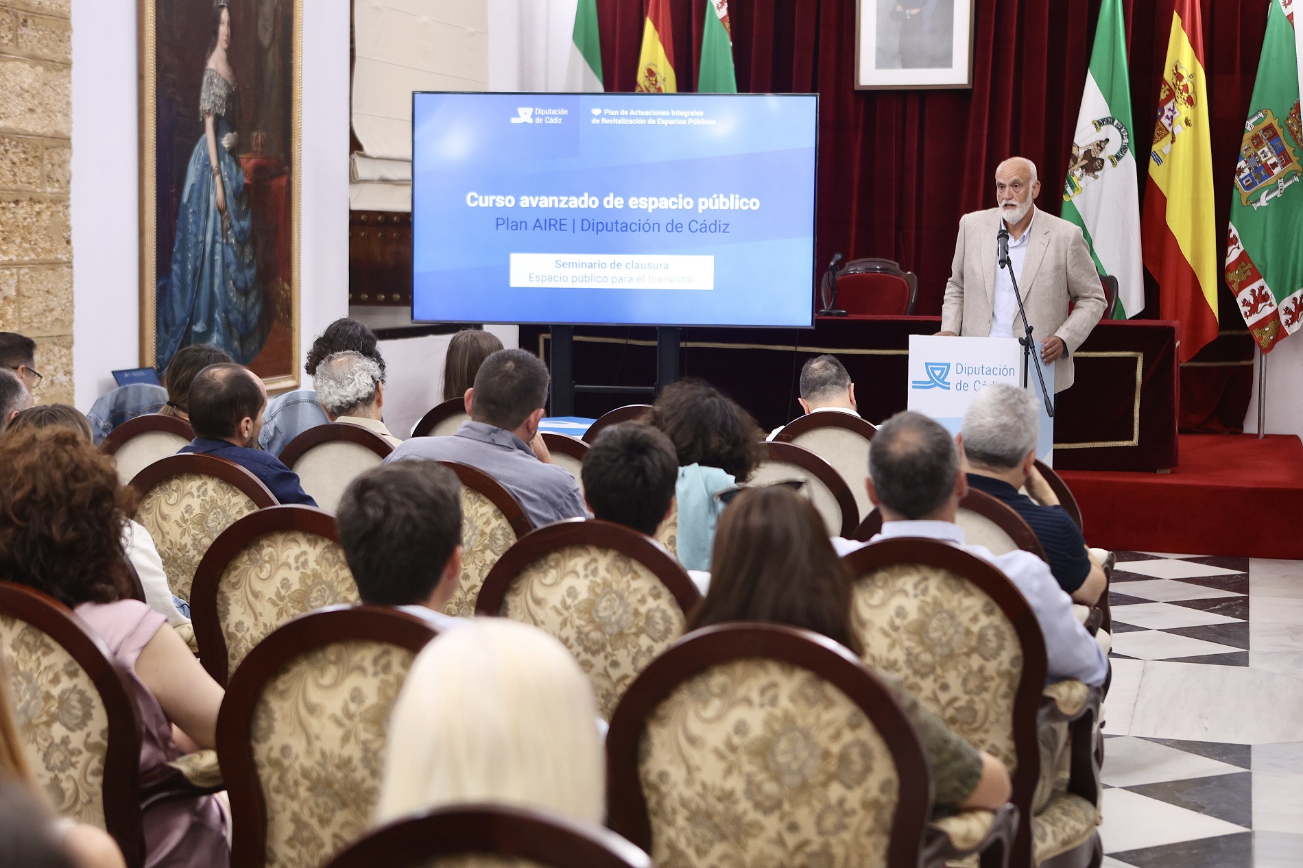 Javier Vidal interviene en la última sesión del Curso Aire