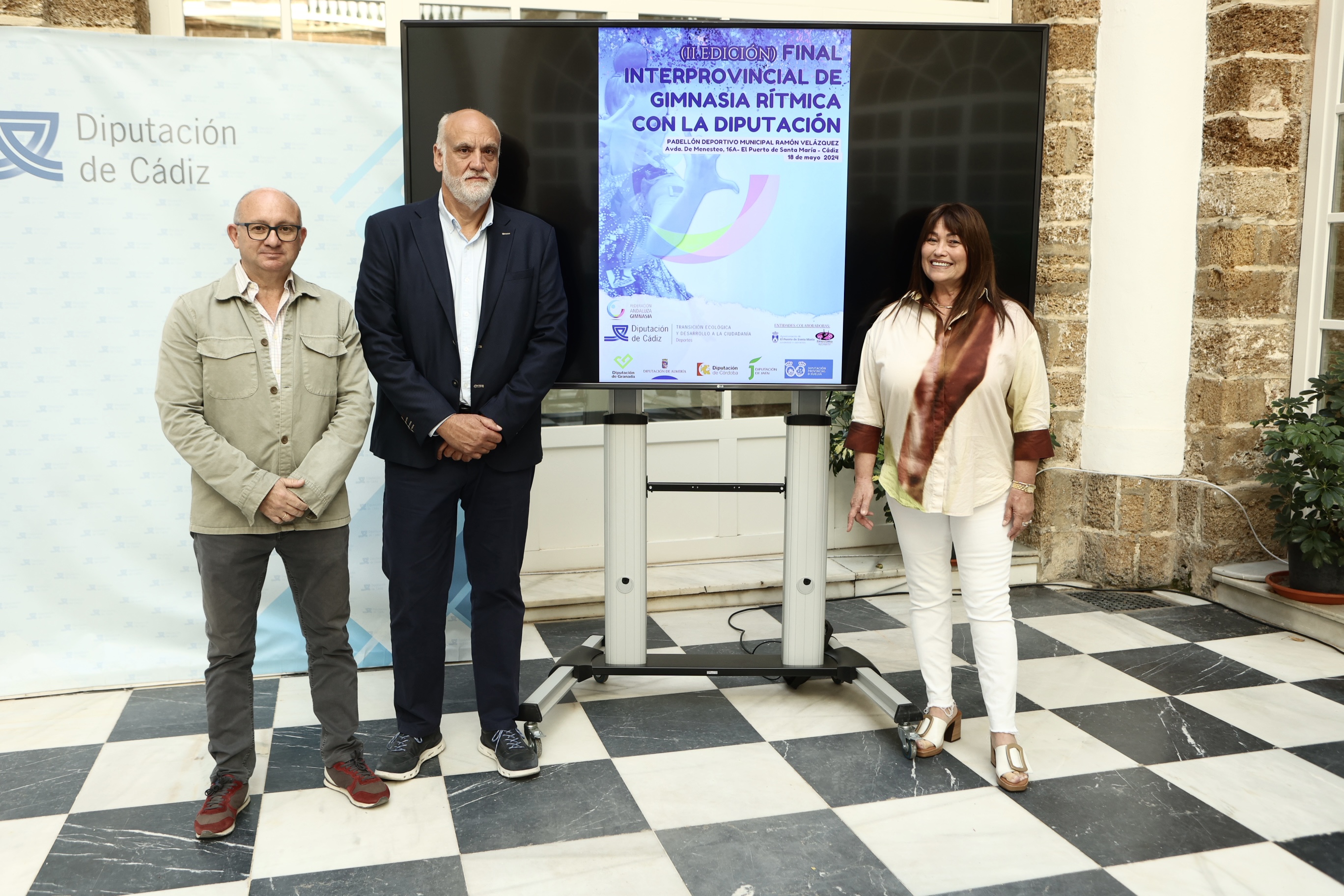 Presentación del I Campeonato Interprovincial de Gimnasia Rítmica