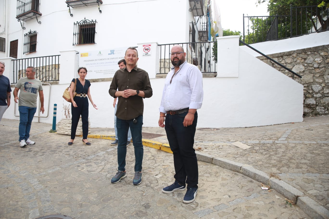 Bello y Galvan en Zahara de la Sierra