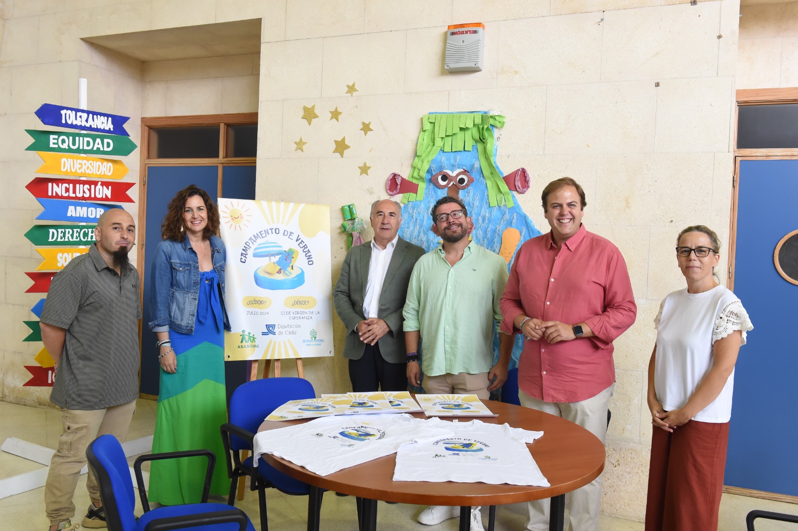 Presentacion del campamento de verano del colegio Esperanza