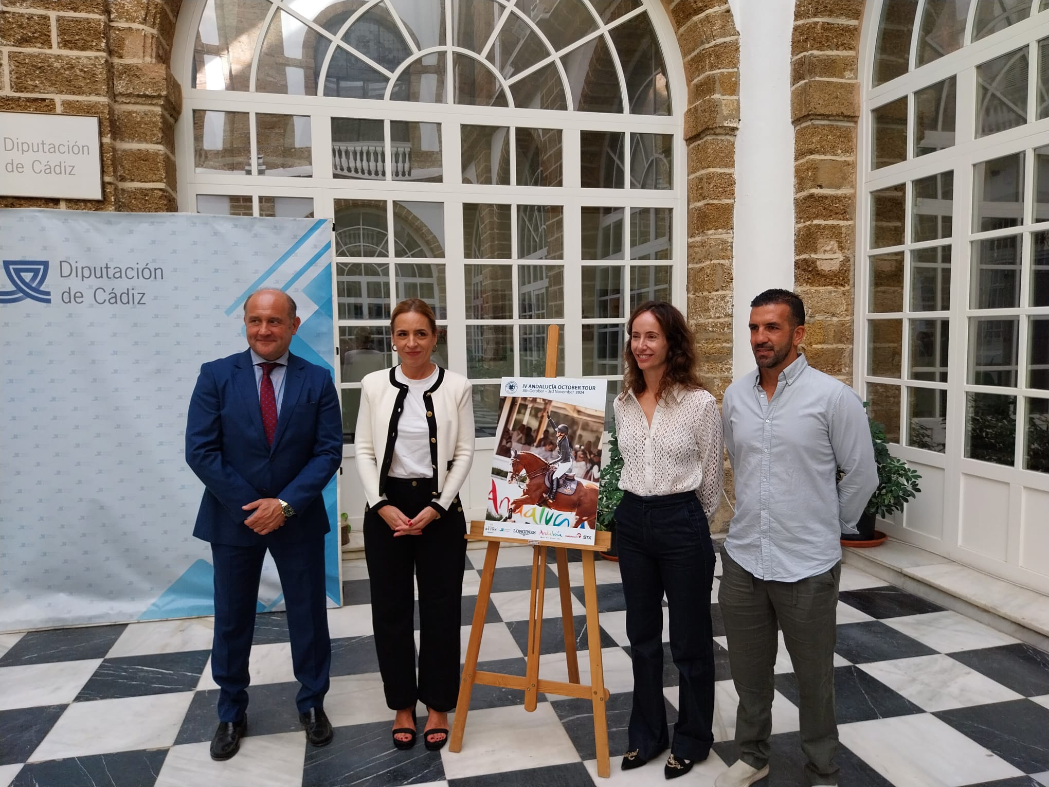 Presentación del Andalucía October Tour en la Diputación de Cádiz