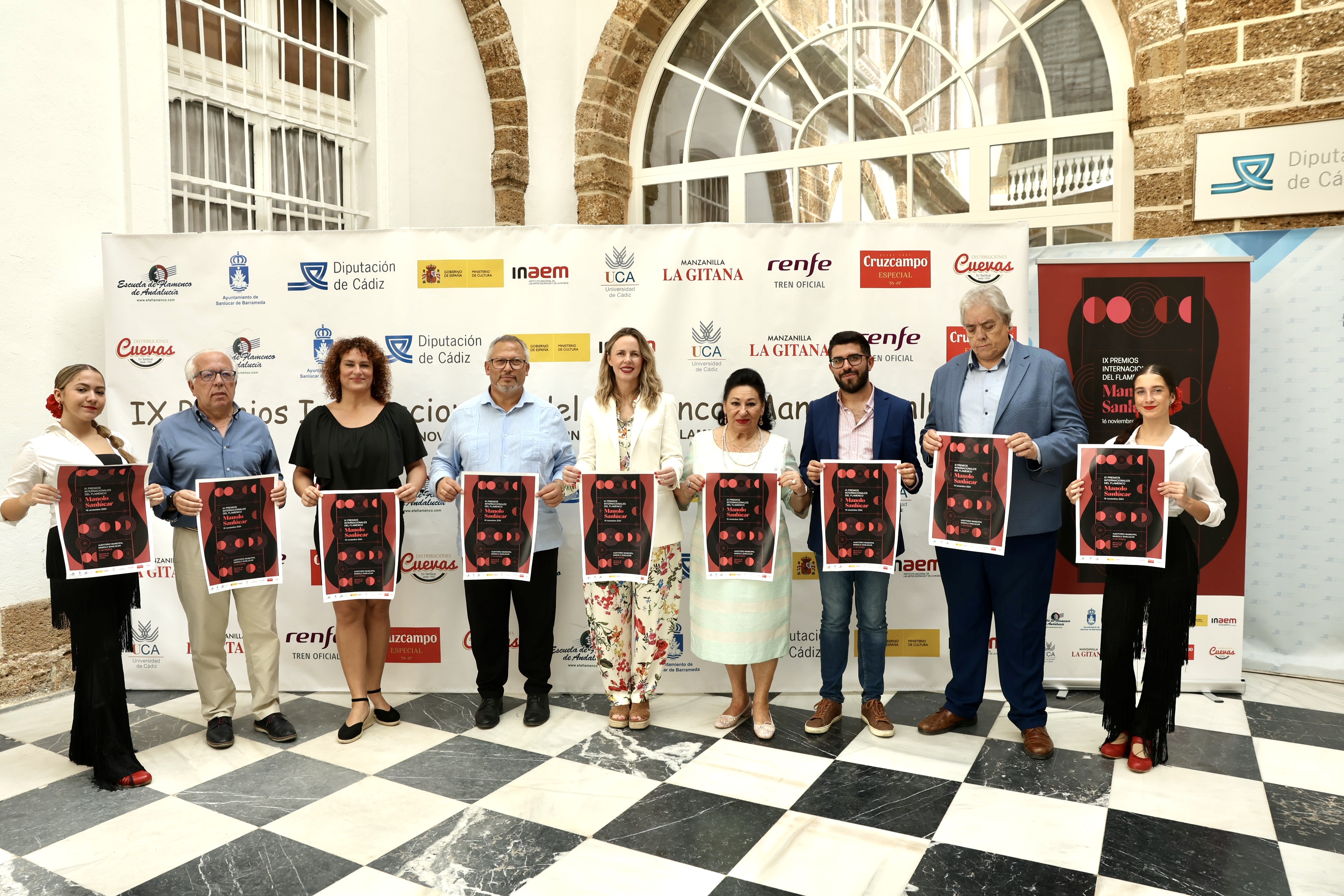 foto de grupo premios flamenco