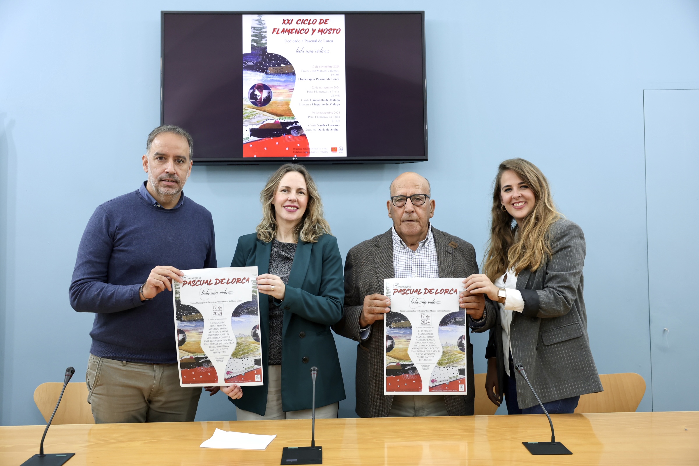 Presentación del Ciclo de Flamenco y Mosto de la Peña La Trilla de Trebujena 01