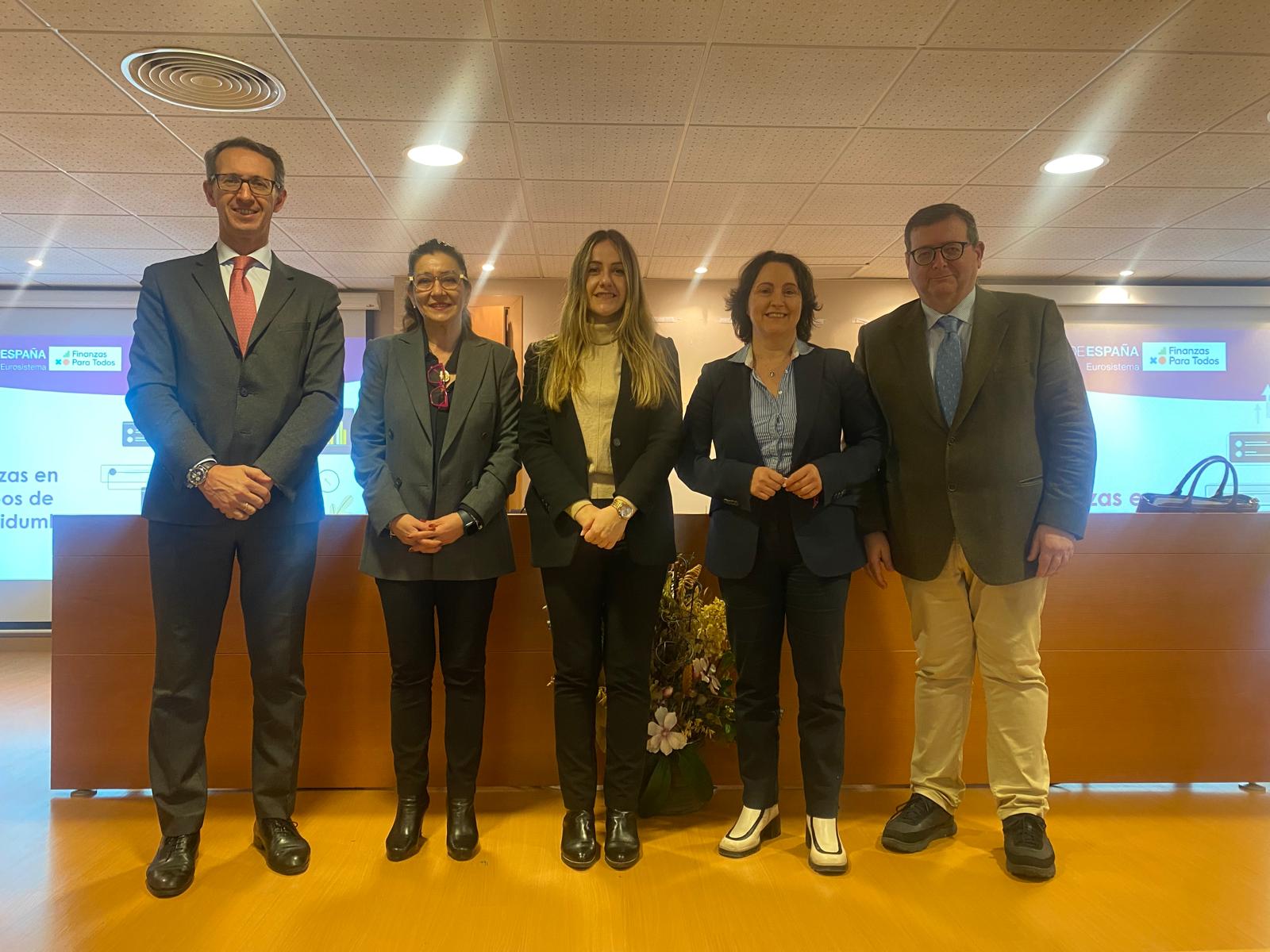 Ana Moreno y otros participantes en las Jornadas