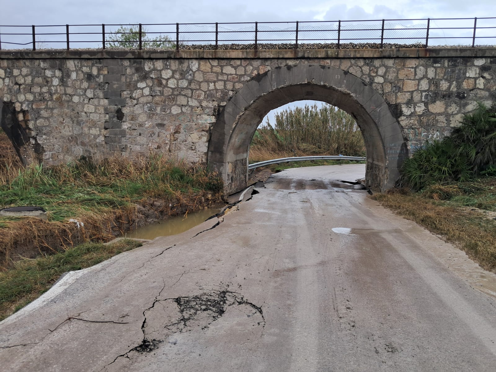 obras de emergencia en las mesas