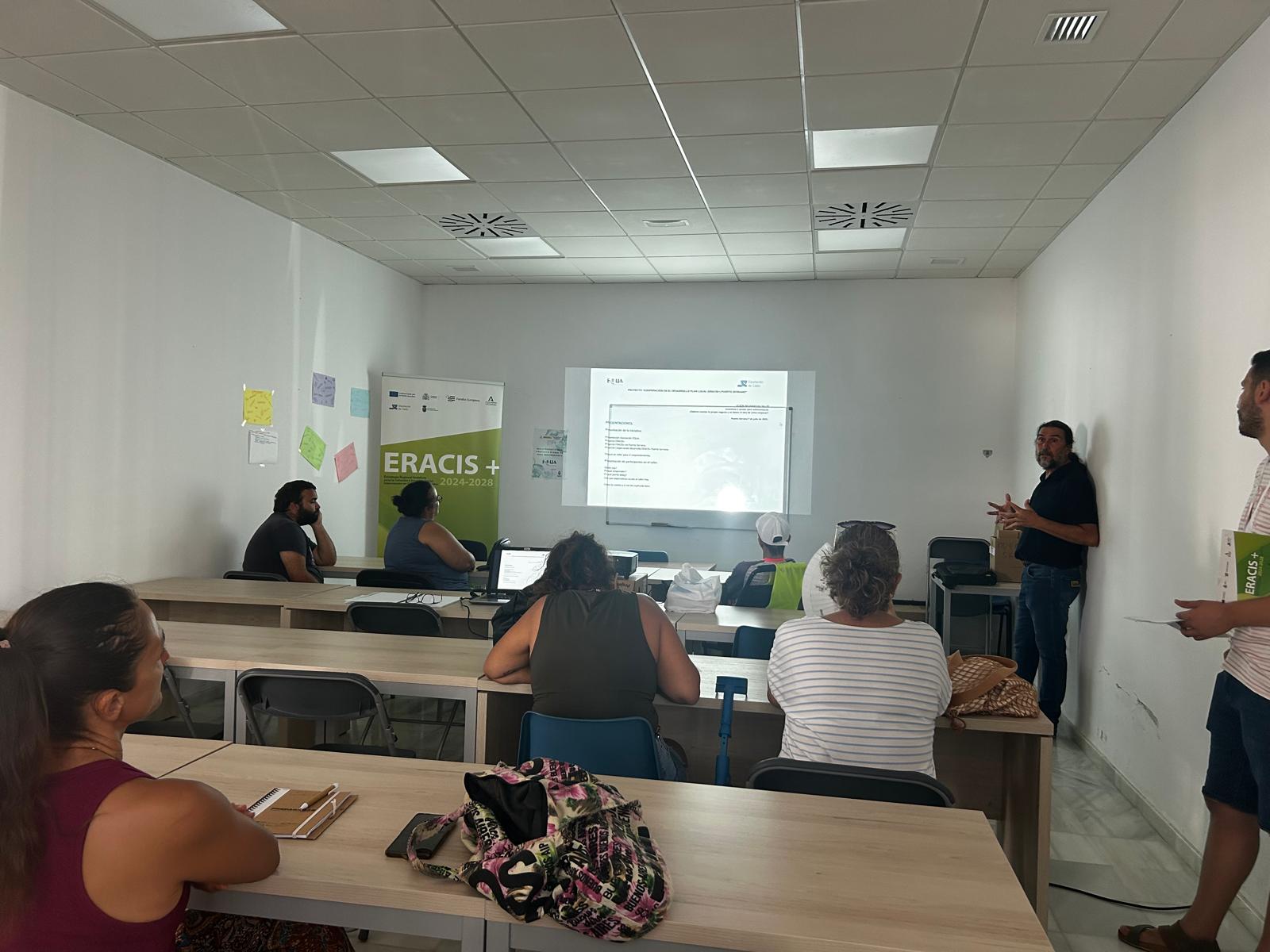 Taller empleo Eracis  Puerto Serrano