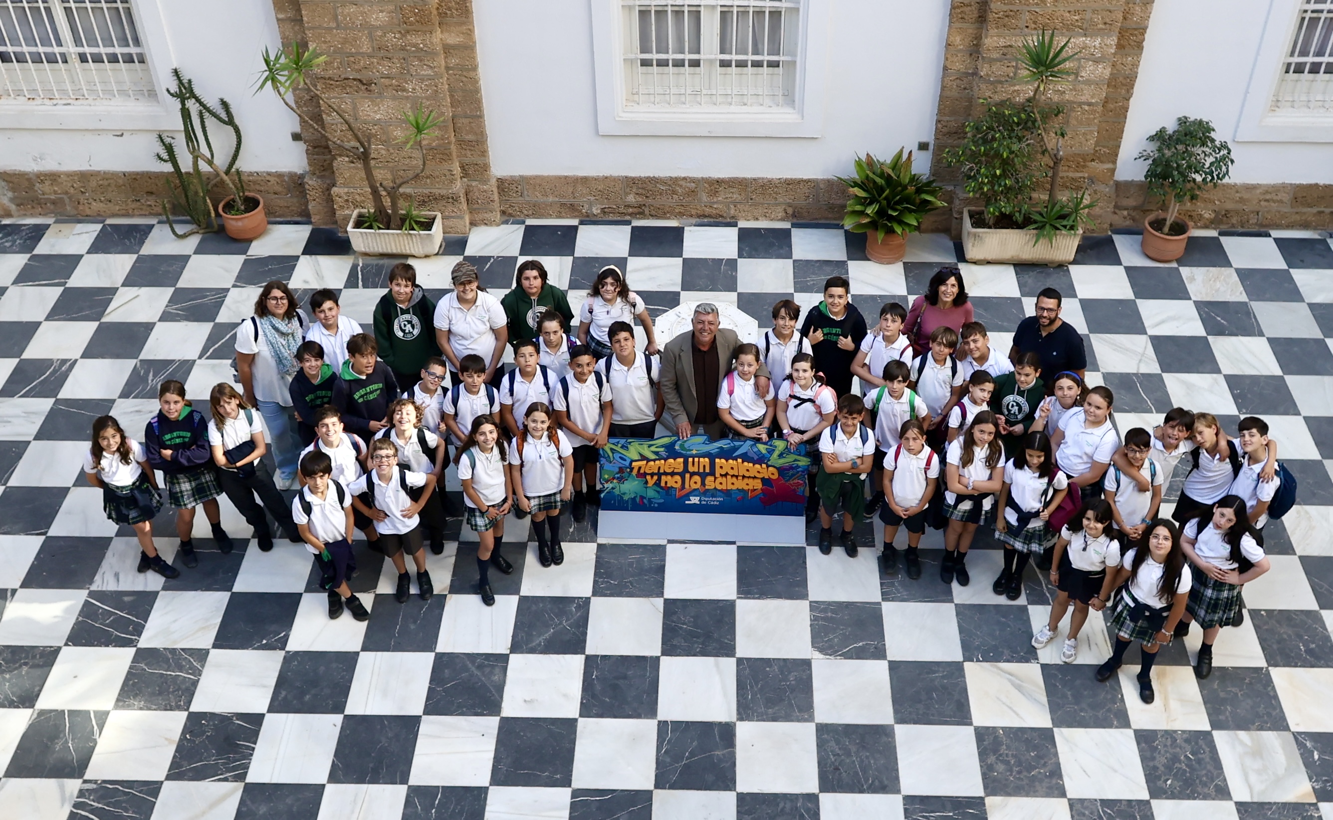 Visita Palacio colegio Argantonio Visita Palacio colegio Argantonio