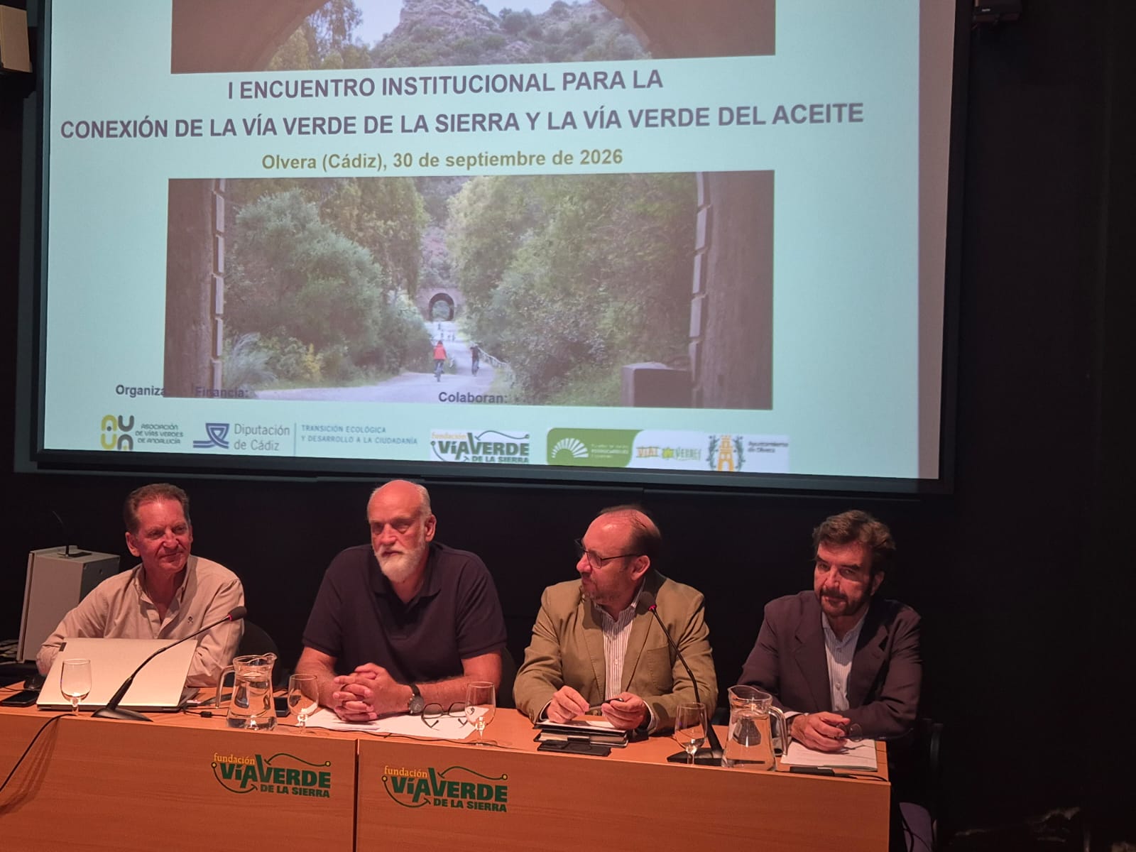 Vidal, en el encuentro de Vías Verdes en Olvera (2) Vidal, en el encuentro de Vías Verdes en Olvera (2)