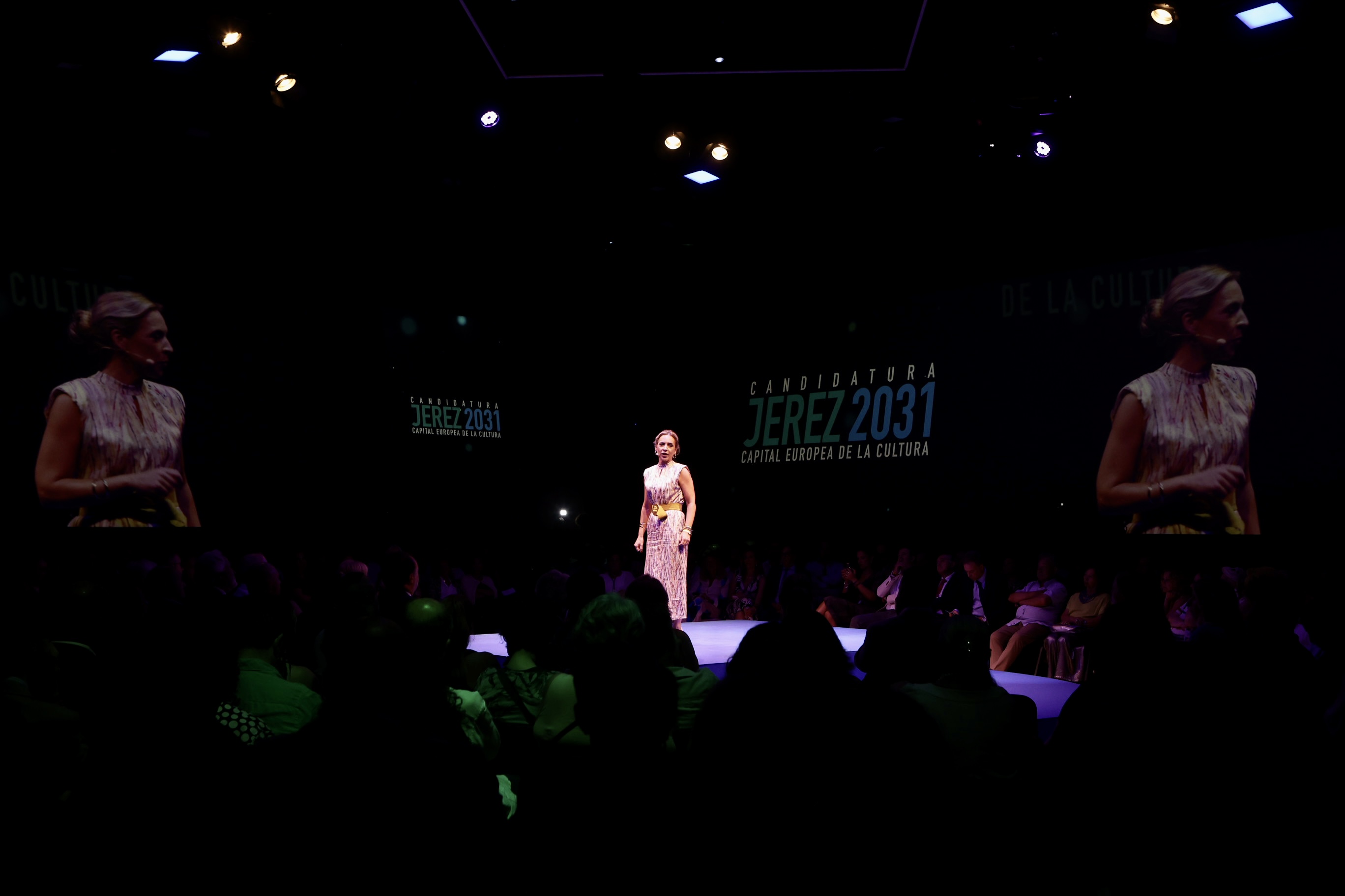 Jerez presenta junto a instituciones y entidades de la provincia el sueño compartido de ser Capital Europea de la Cultura en 2031 La presidenta interviene en el acto de presentación de la candidatura