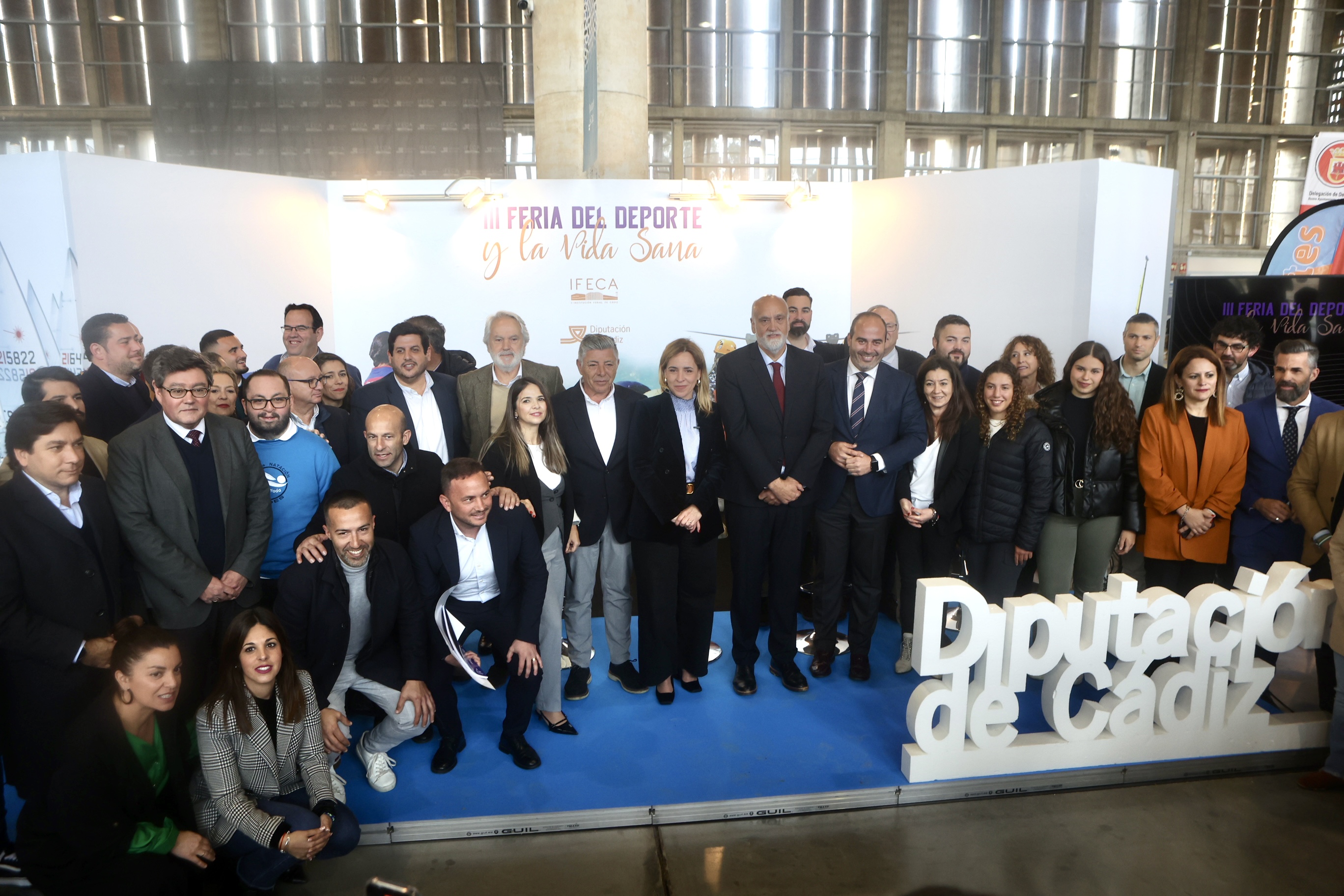 Foto grupo Inauguración de la III Feria del Deporte y la Vida Sana