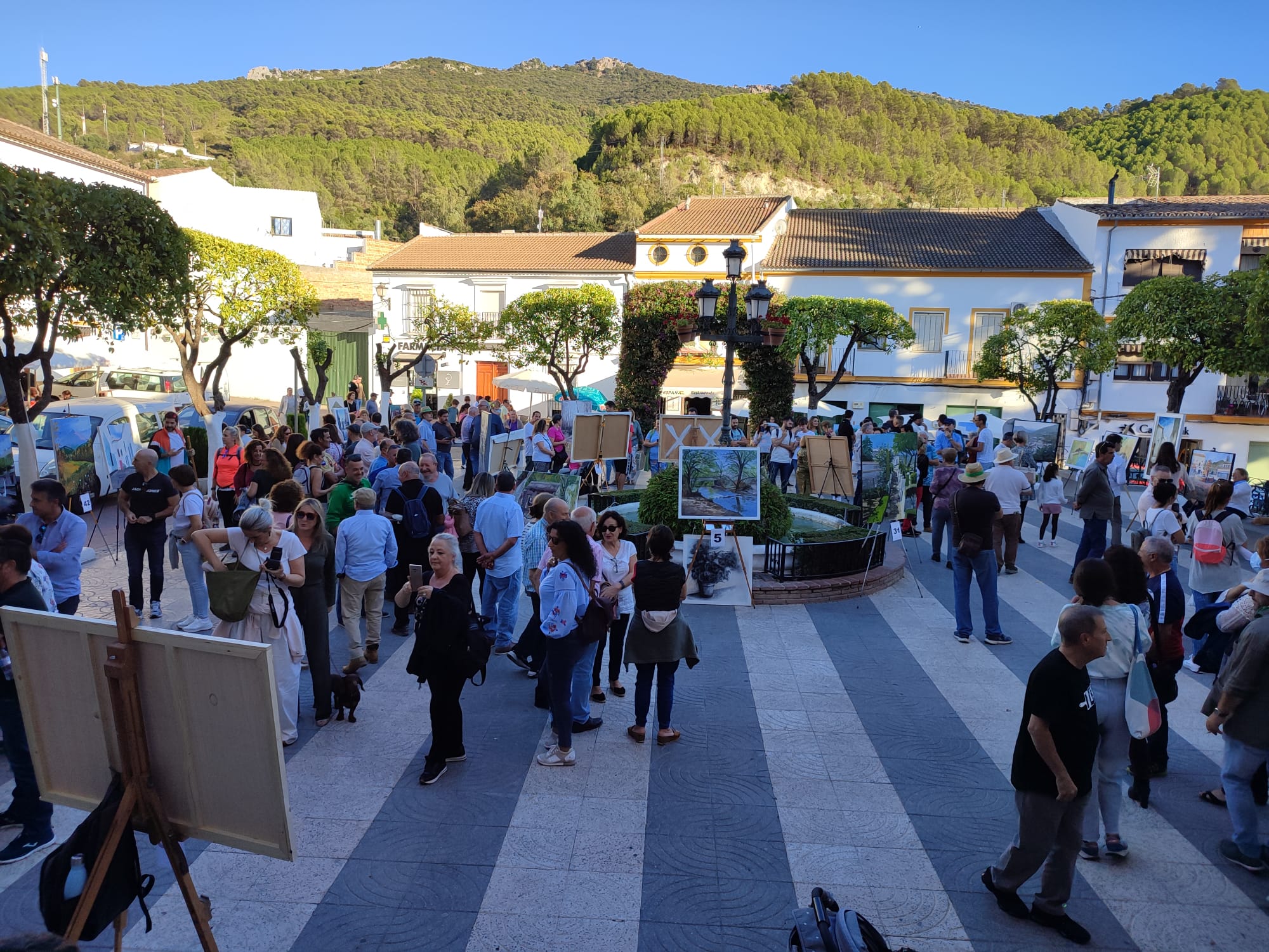 Exposición de las obras realizadas en El Bosque